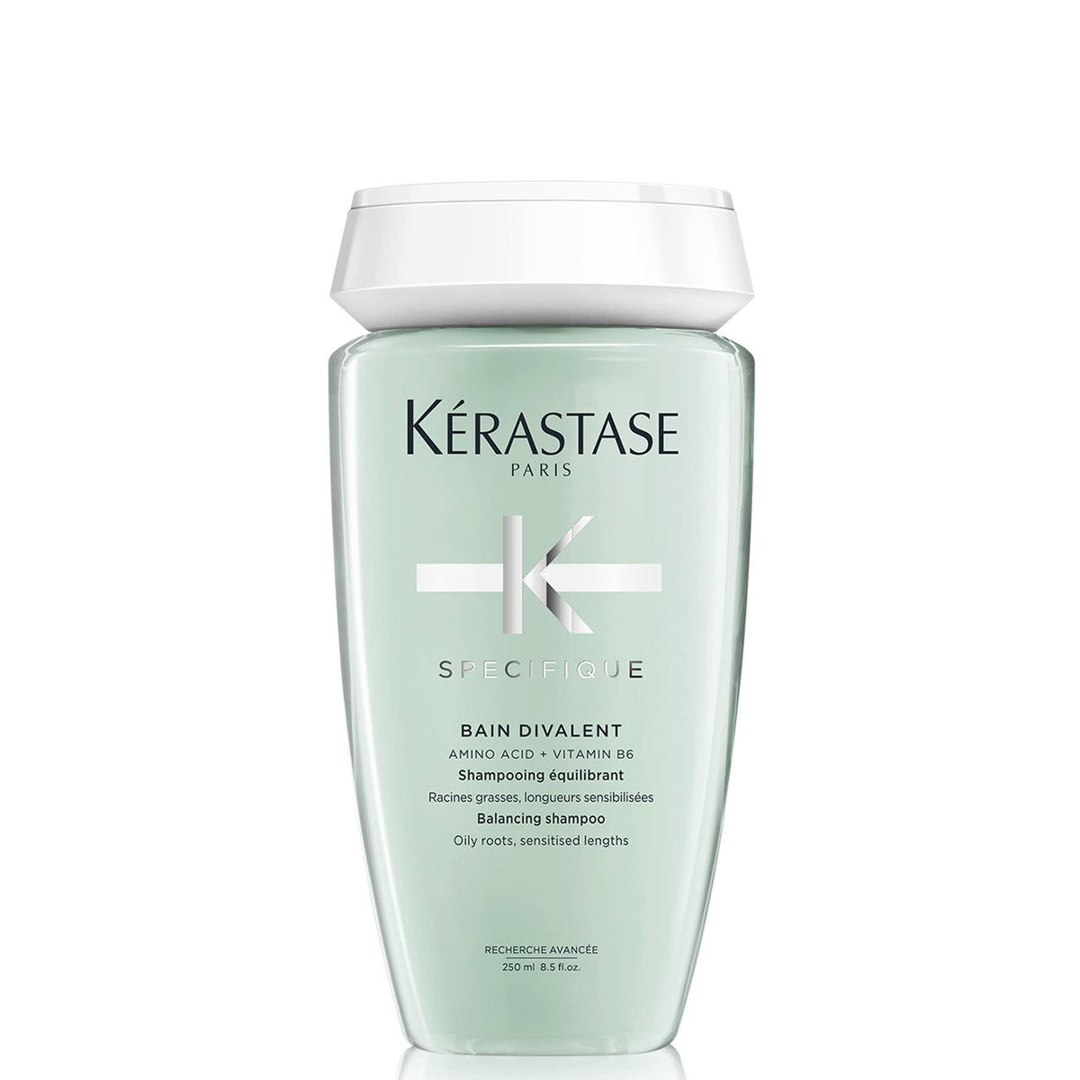 KÉRASTASE Specifique Shampoing Balancing: racines équilibrées et cuir chevelu frais.