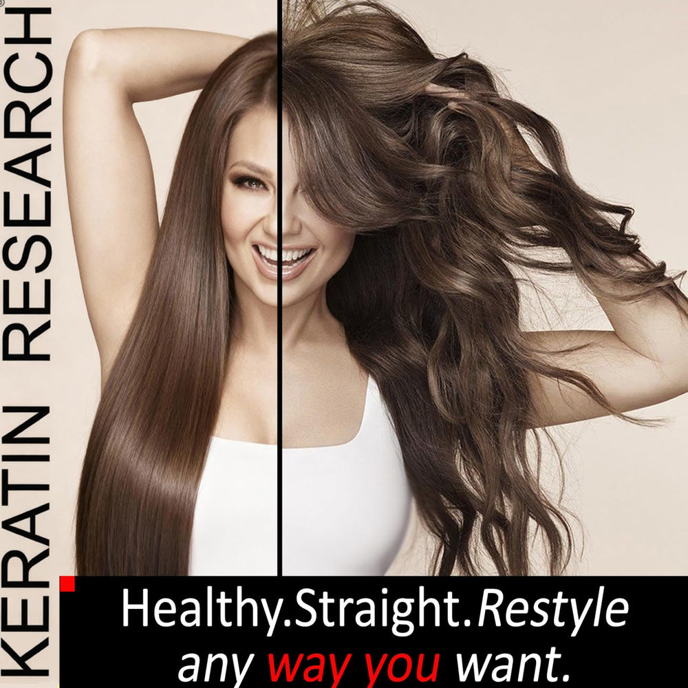 KERATIN RESEARCH nourrissant profond, répare et hydrate les cheveux.