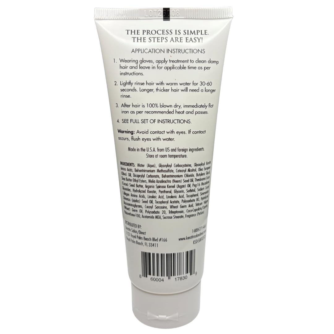 Keratin Salon Direct: résultat salon à domicile et longue tenue sans effort.