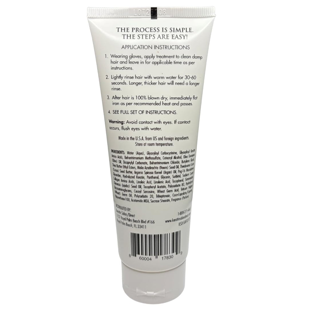 Keratin Salon Direct: résultat salon à domicile et longue tenue sans effort.