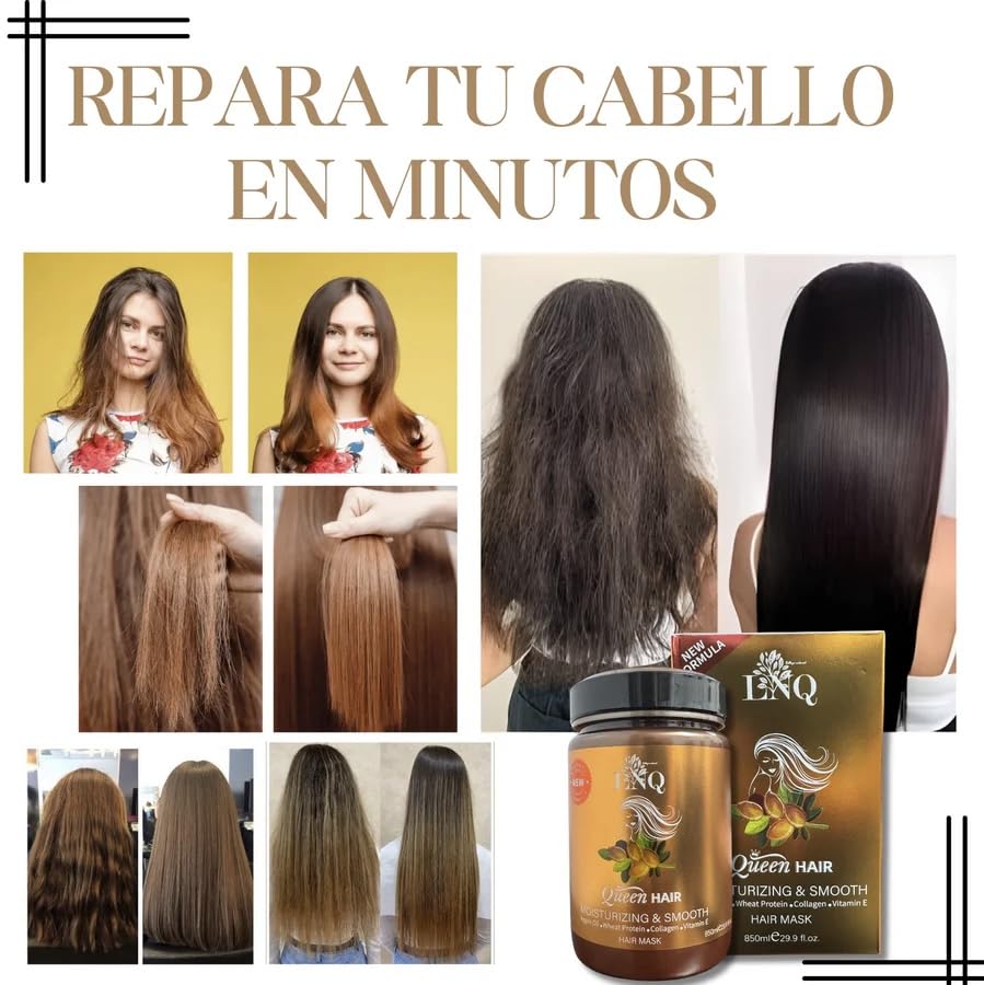 Resultados suaves y brillantes tras uso regular.