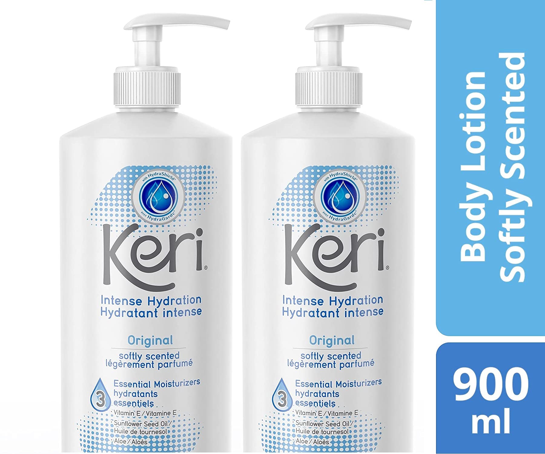 Keri Lotion Original, botella de 900 mL para hidratación diaria