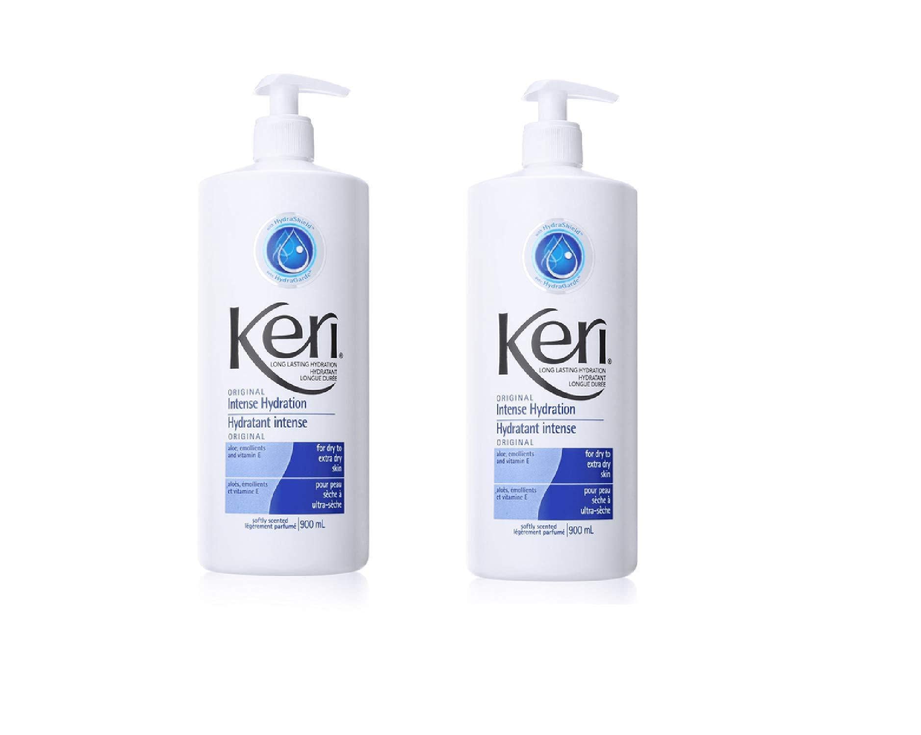 Textura cremosa de Keri Lotion Original para hidratación diaria