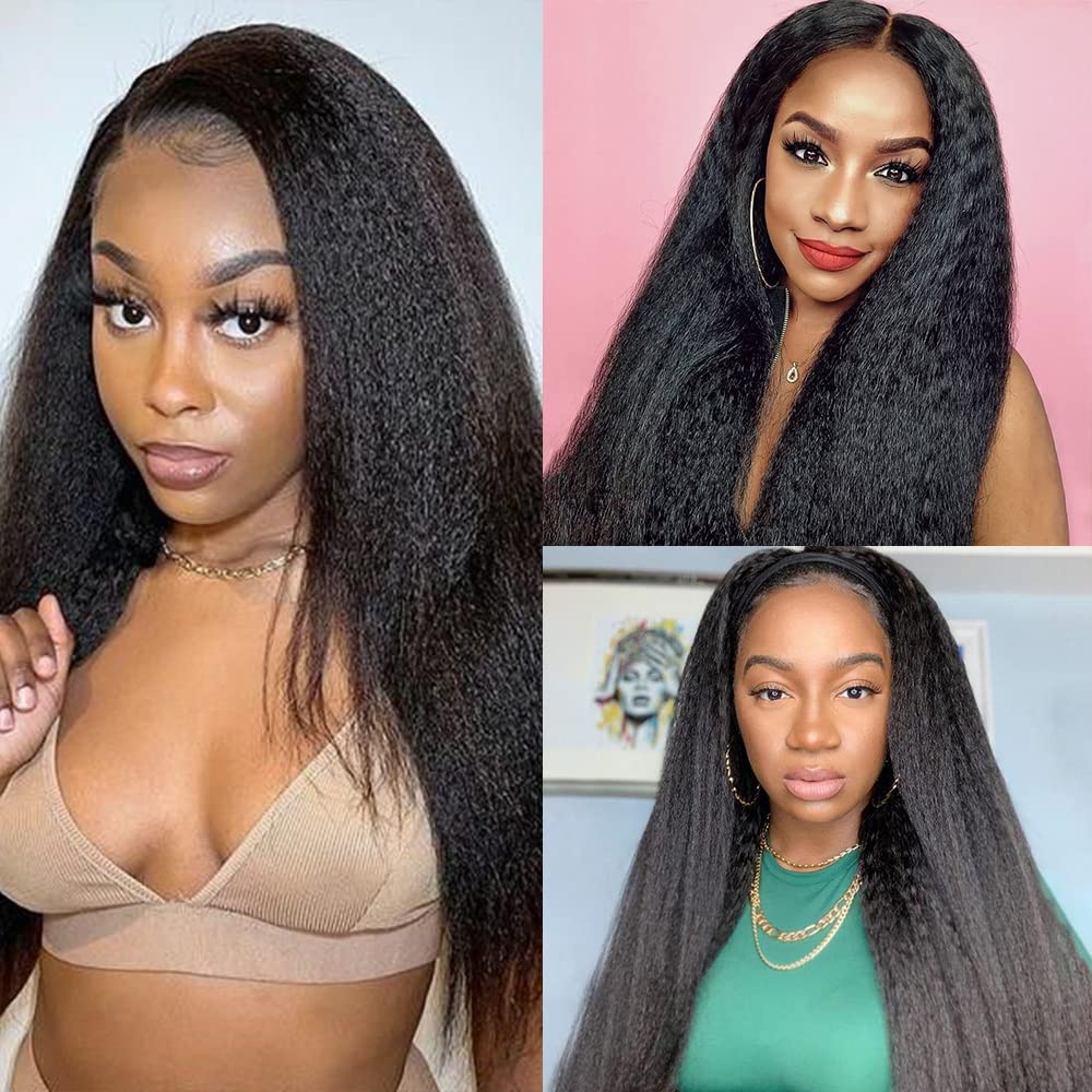 Kerriana mechas Yaki doble costura para reducir desprendimiento