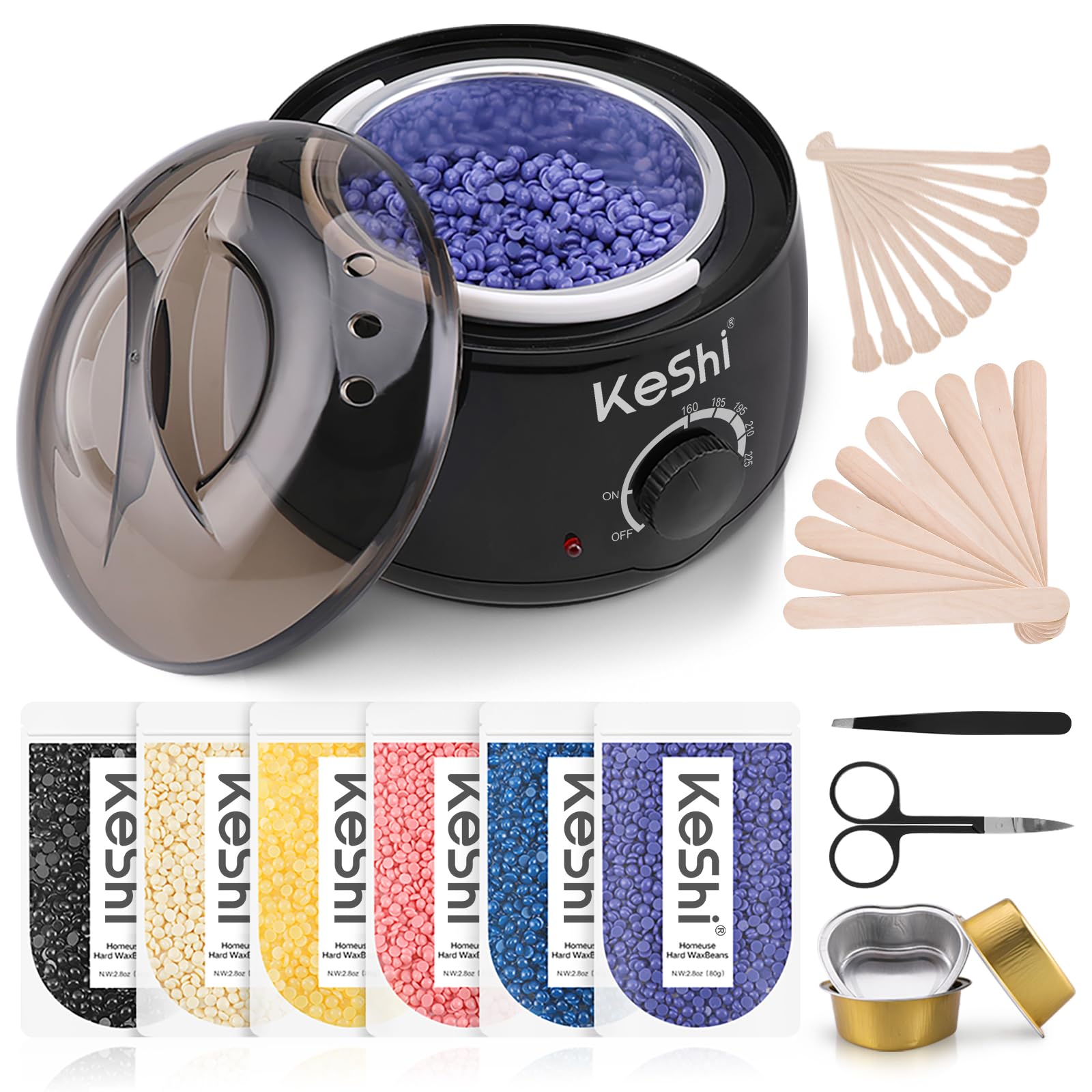 KeShi kit depilación: experiencia de salón en casa con resultados suaves