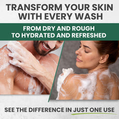 KESMEDIK gel de ducha con aloe vera, piel calmada y humectada tras cada lavado.