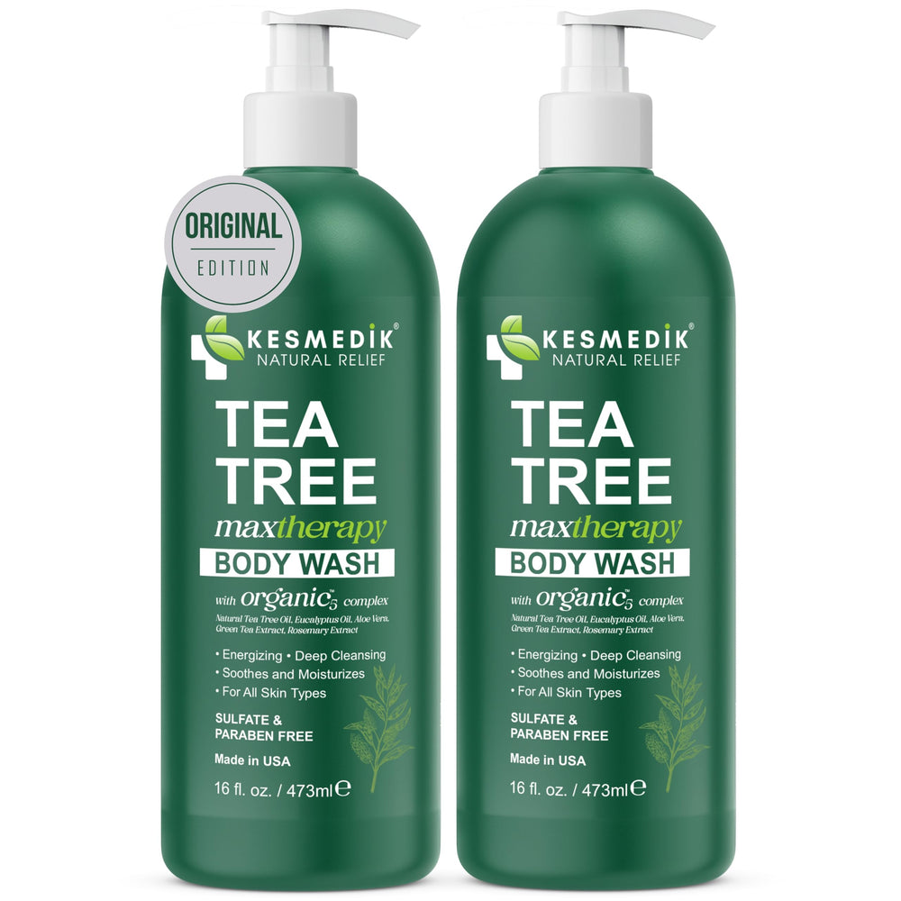 KESMEDIK gel de ducha hecho en Estados Unidos, calidad y confianza.