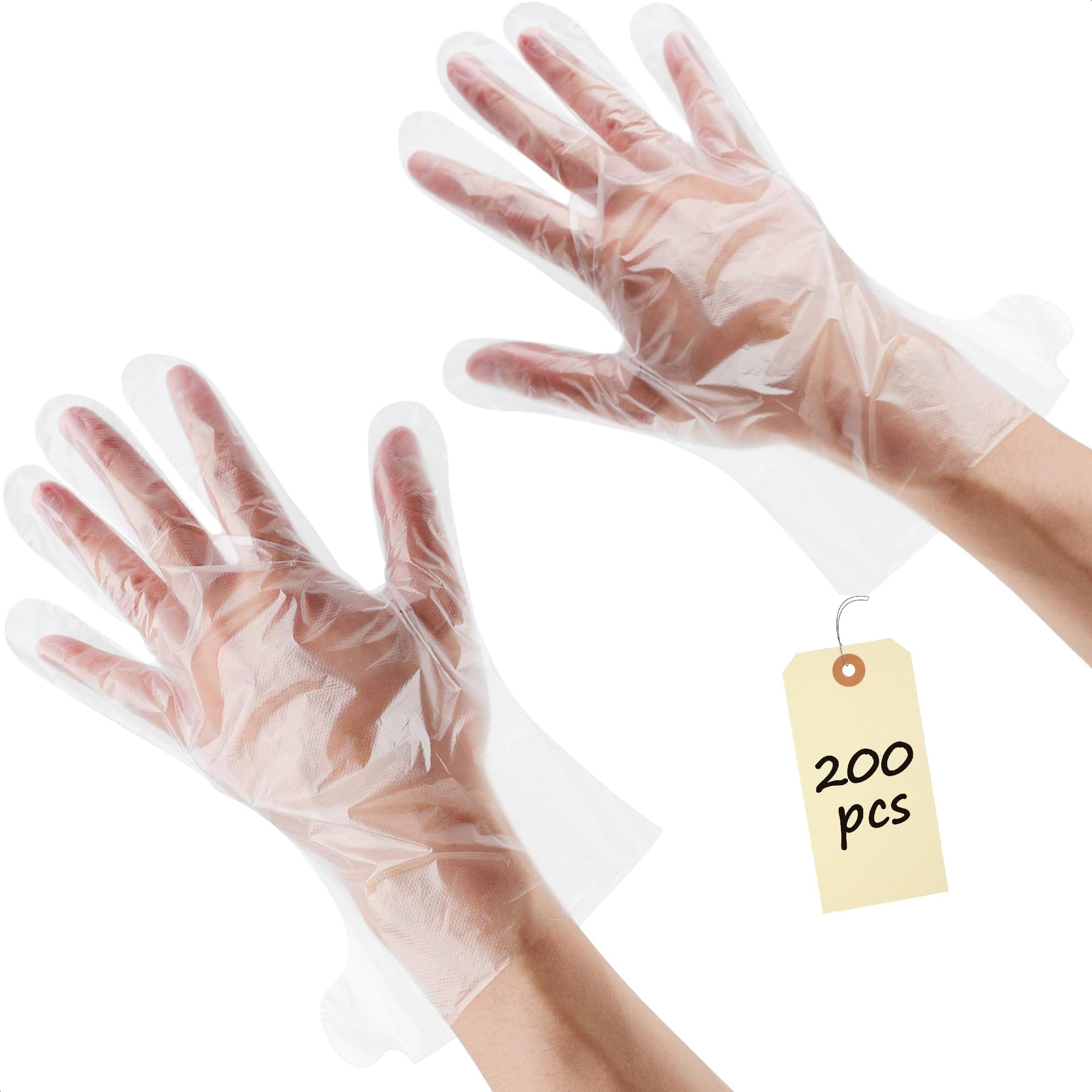 KETAR guantes para parafina transparentes, talla mediana, comodidad al aplicar calor