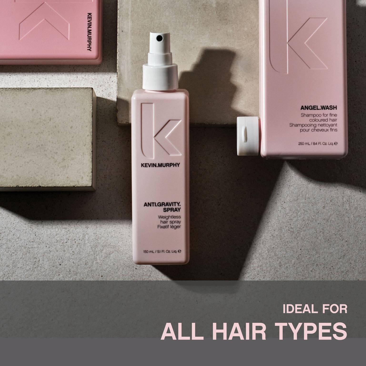 KEVIN.MURPHY Anti.Gravity Spray, textura suave que facilita el peinado diario