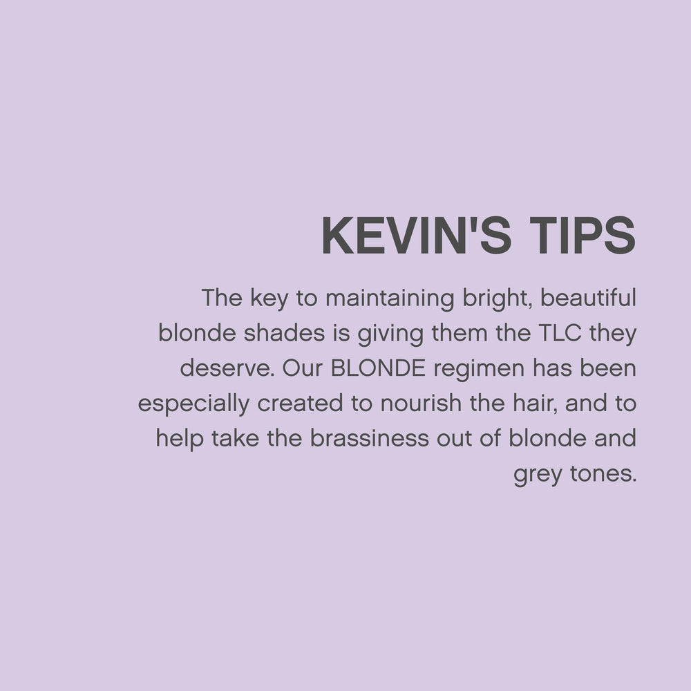 KEVIN.MURPHY Blonde.ANGEL: fórmula nutritiva con aceites de girasol y nuez de Brasil.