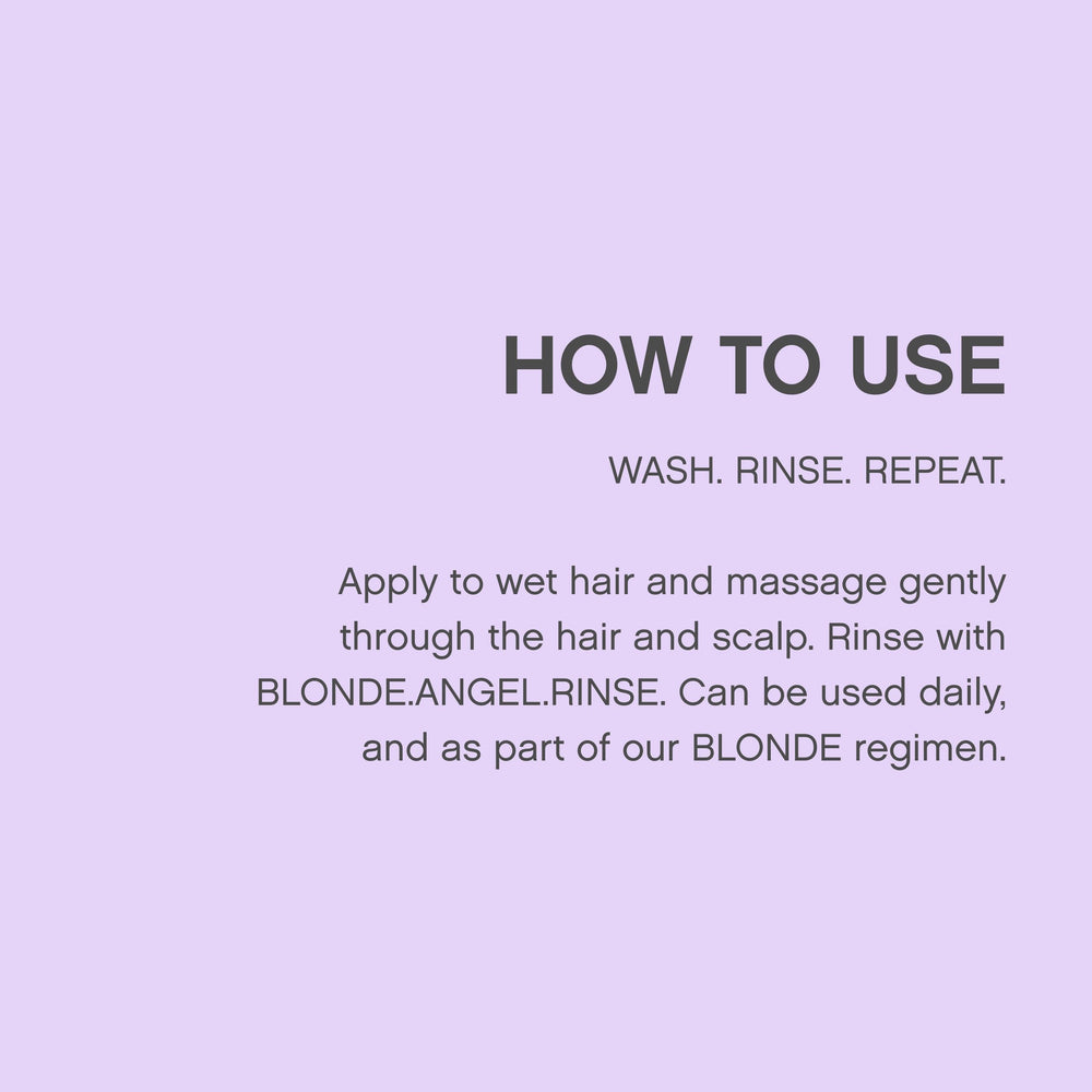 KEVIN.MURPHY BLONDE.ANGEL.WASH, fórmula libre de sulfatos y parabenos.