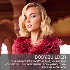 KEVIN.MURPHY BODY.BUILDER, aplicación-mousse, diseño de peinado con cuerpo duradero.