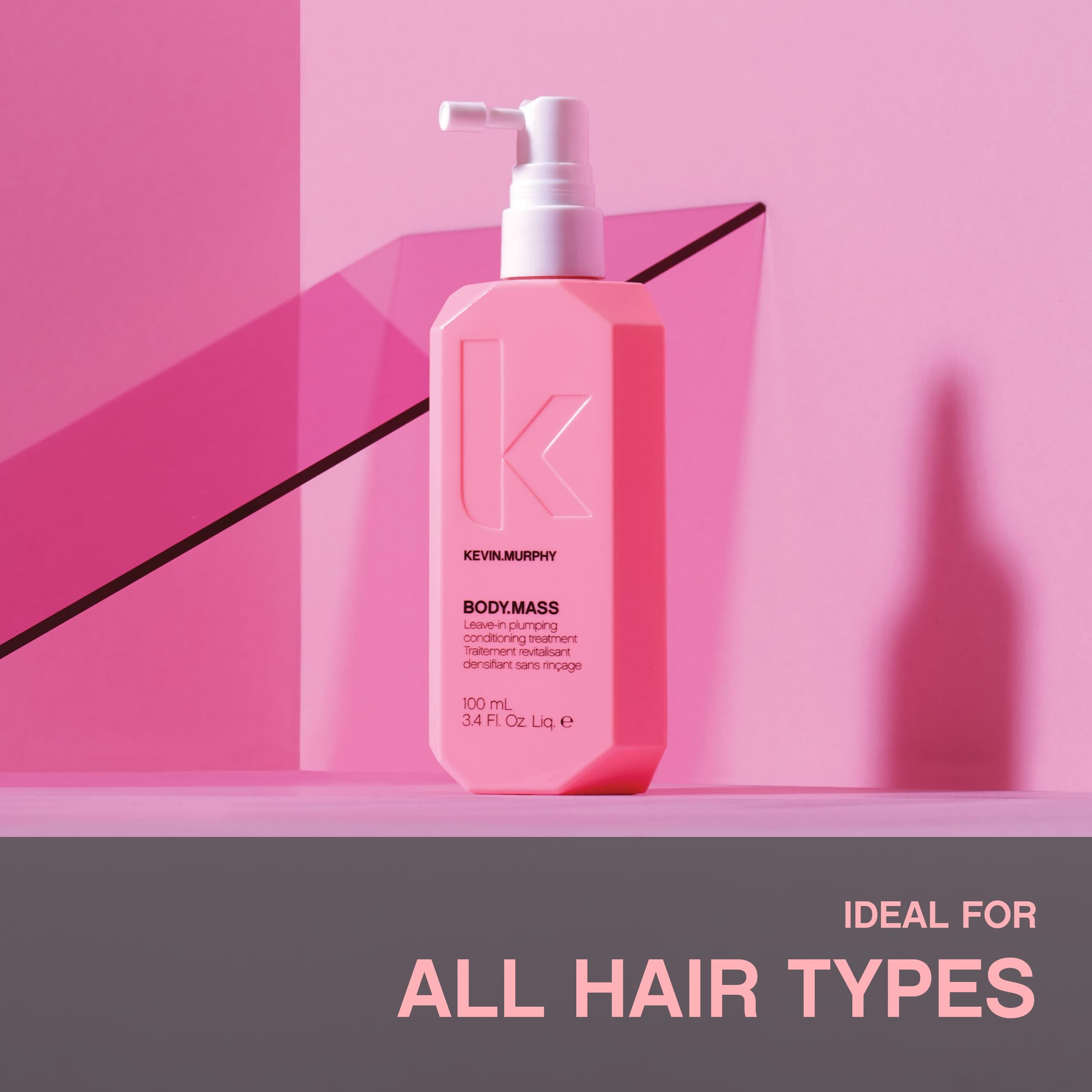 Kevin Murphy Body Mass, resultado que sugiere cabello más grueso y lleno.