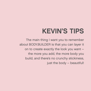 BODY.BUILDER es ideal para uso diario para lograr cuerpo sin apelmazar.