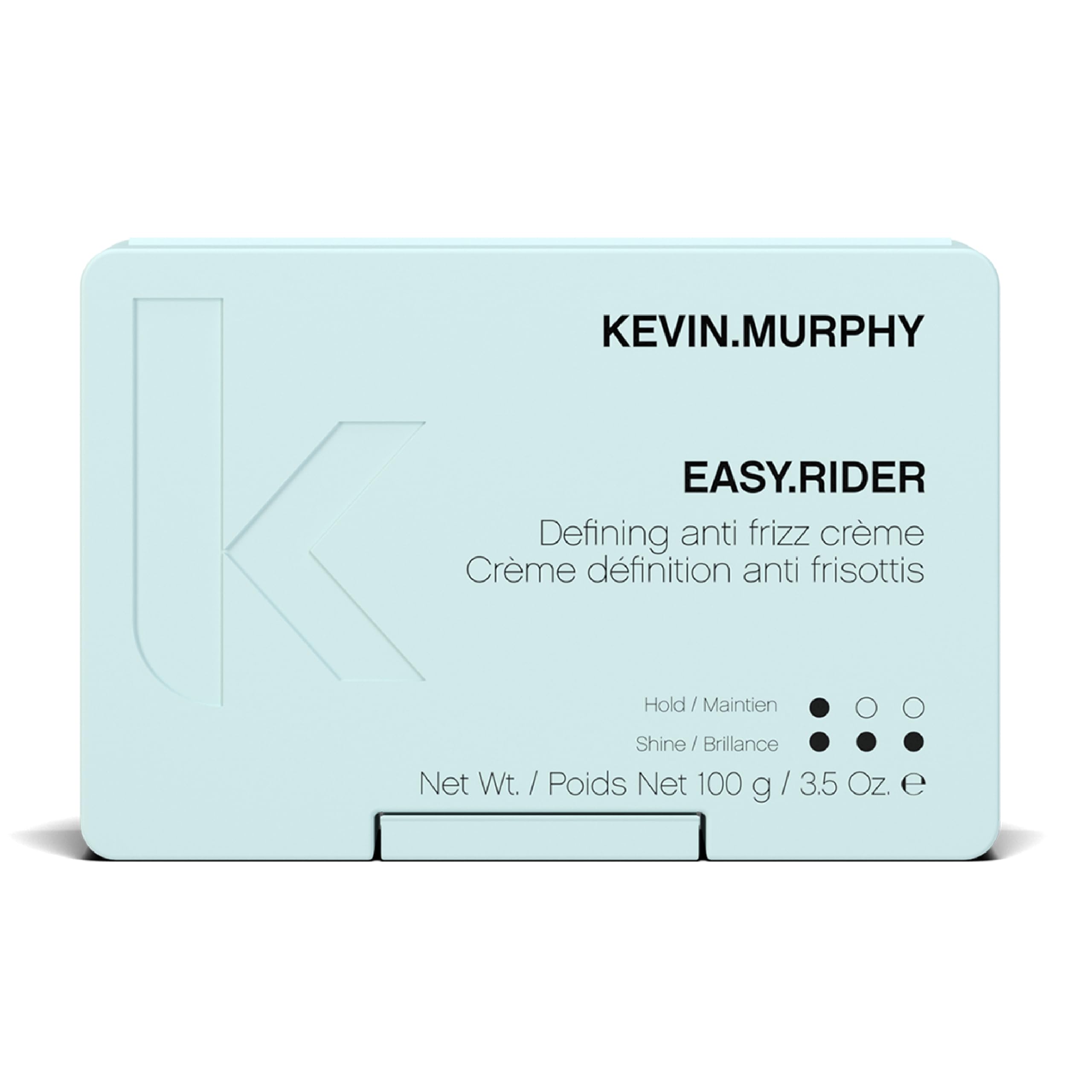 Kevin.Murphy EASY.RIDER crema anti frizz en botella para control y definición de rizos.