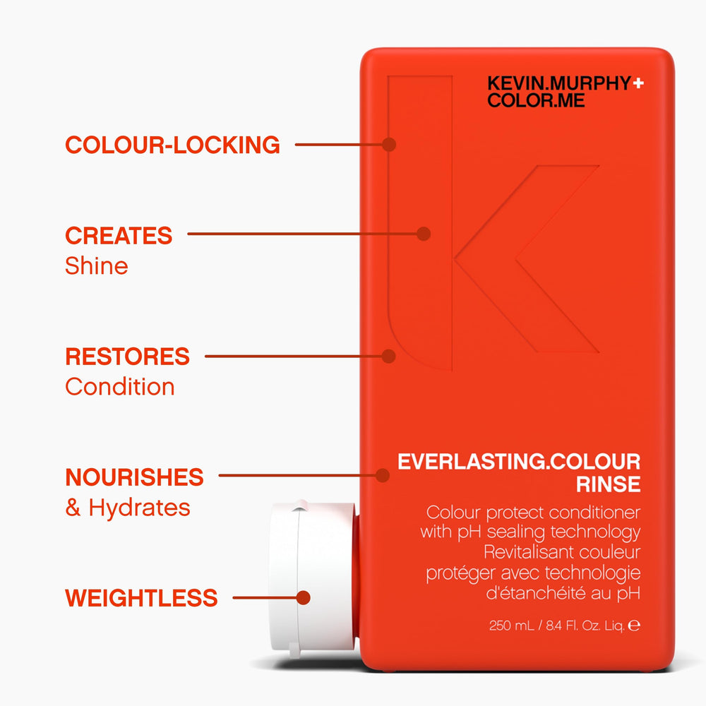 KEVIN.MURPHY EVERLASTING.COLOUR RINSE, enjuague suave que realza el brillo.