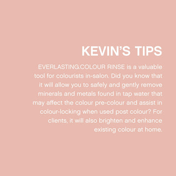 KEVIN.MURPHY EVERLASTING.COLOUR RINSE, color protegido frente a elementos ambientales.