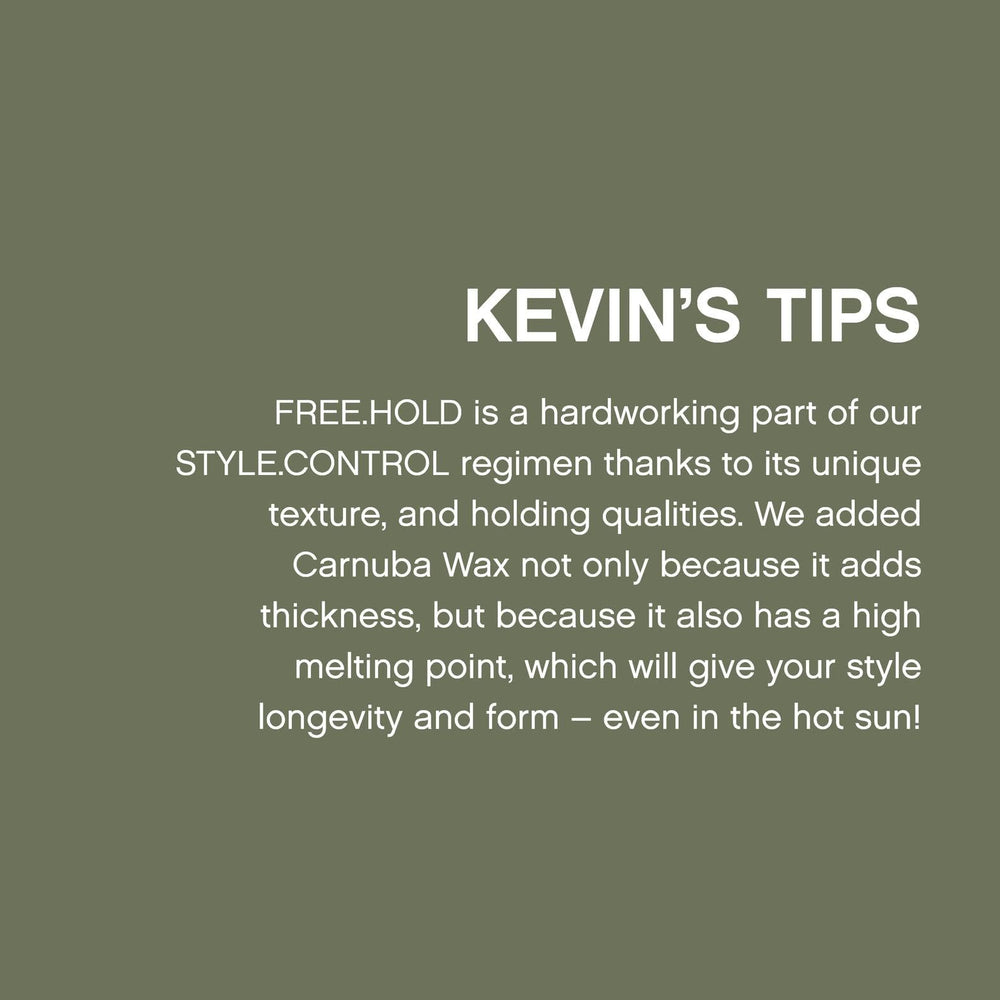 Fórmula sin sulfatos de KEVIN.MURPHY FREE.HOLD, cuidado suave