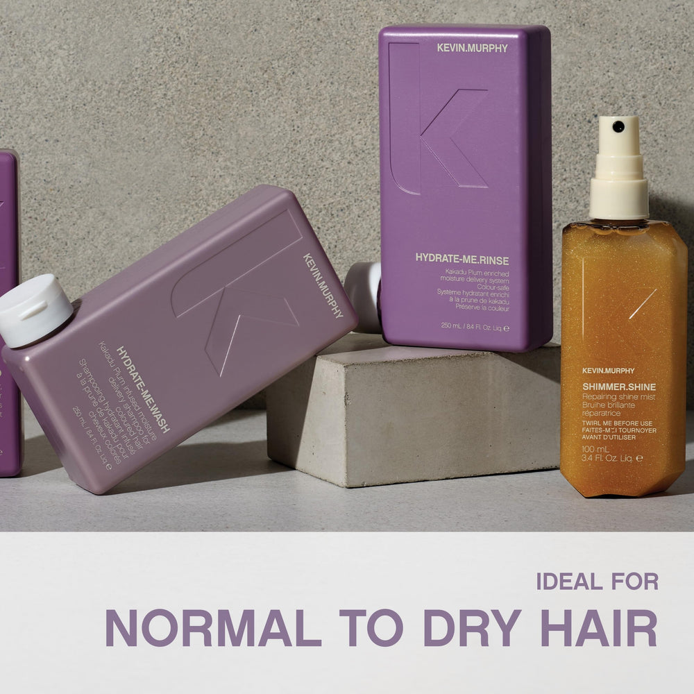 HYDRATE-ME.RINSE, brillo saludable en cabello normal a seco.