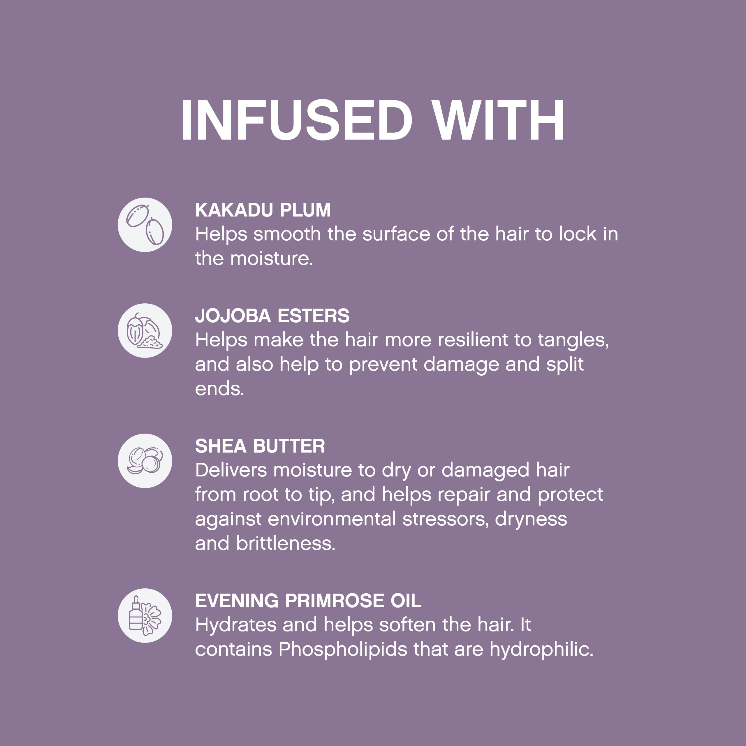 HYDRATE-ME.RINSE, ingredientes Kakadu Plum, cuidado antioxidante para el cabello.