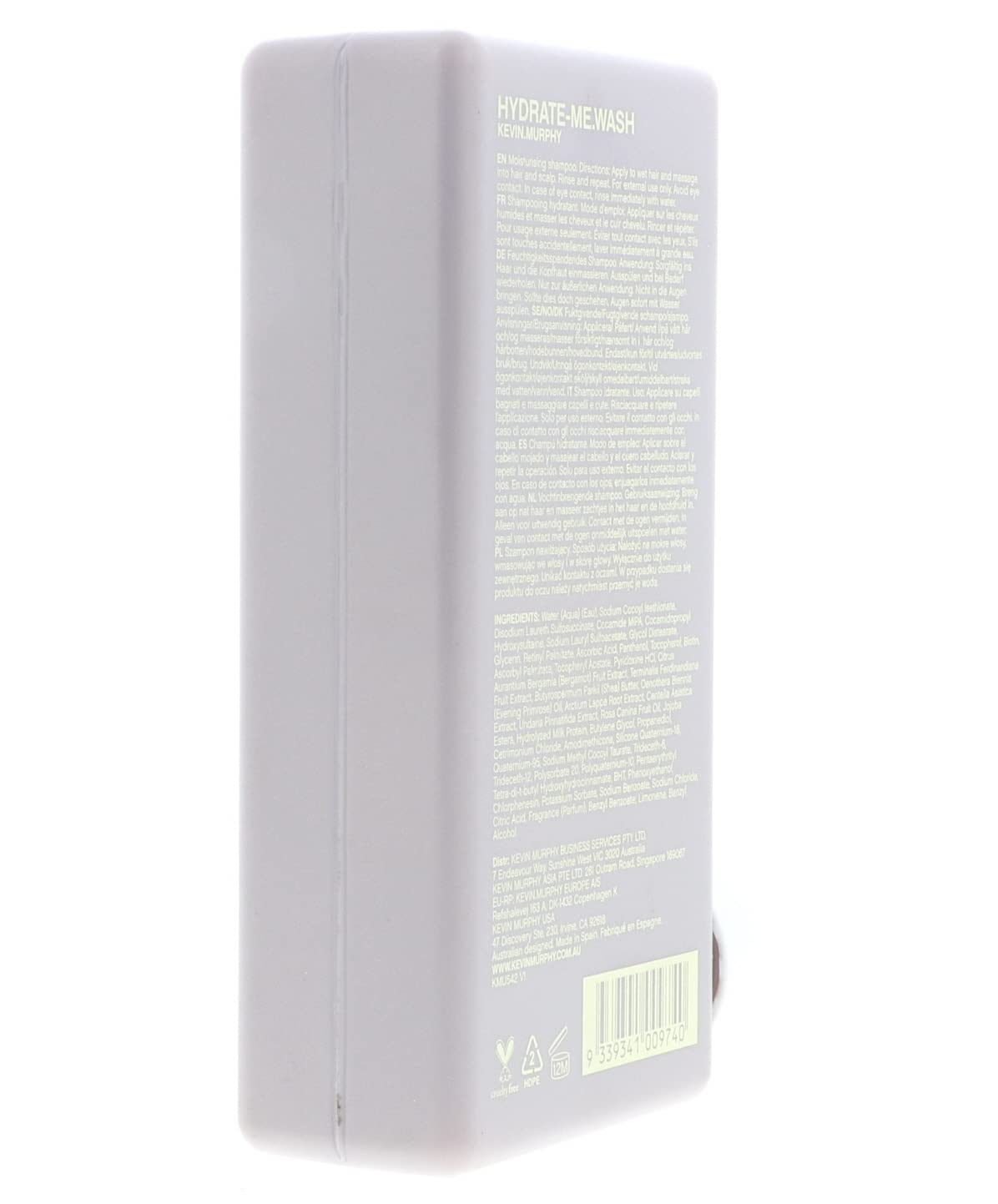 Kevin Murphy Hydrate Me Wash: Kakadu Plum aporta nutrición y antioxidantes.