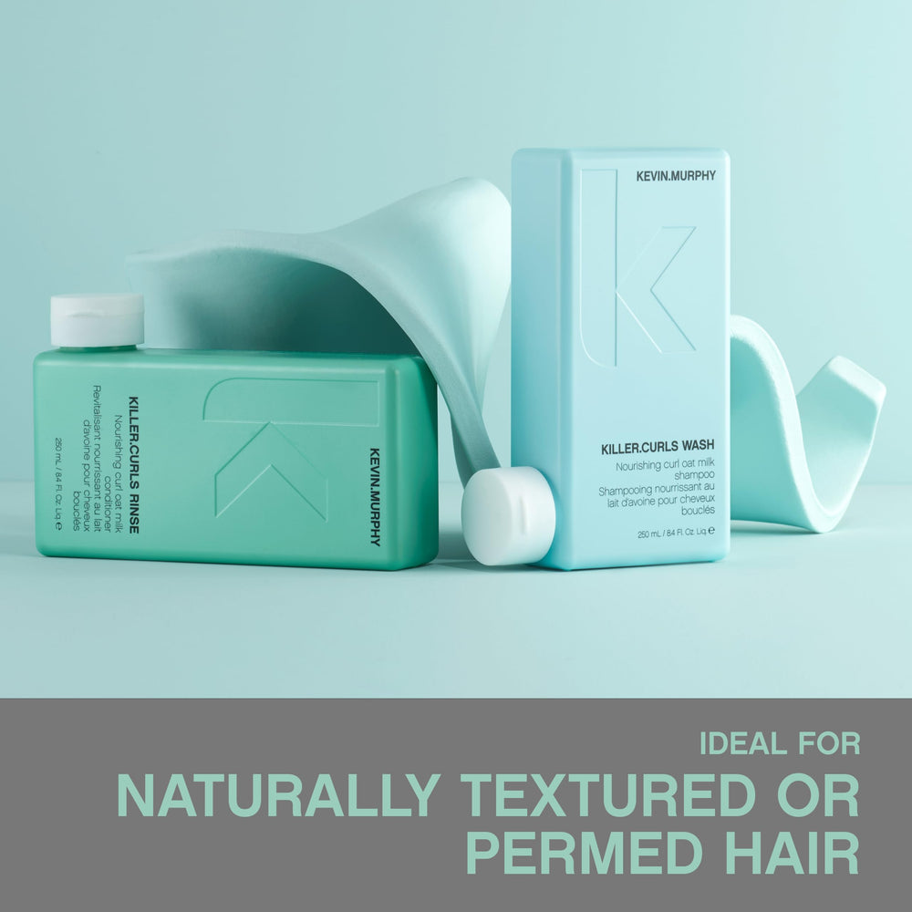 KEVIN.MURPHY Killer.Curls Rinse incorpora avena hidratante para nutrir