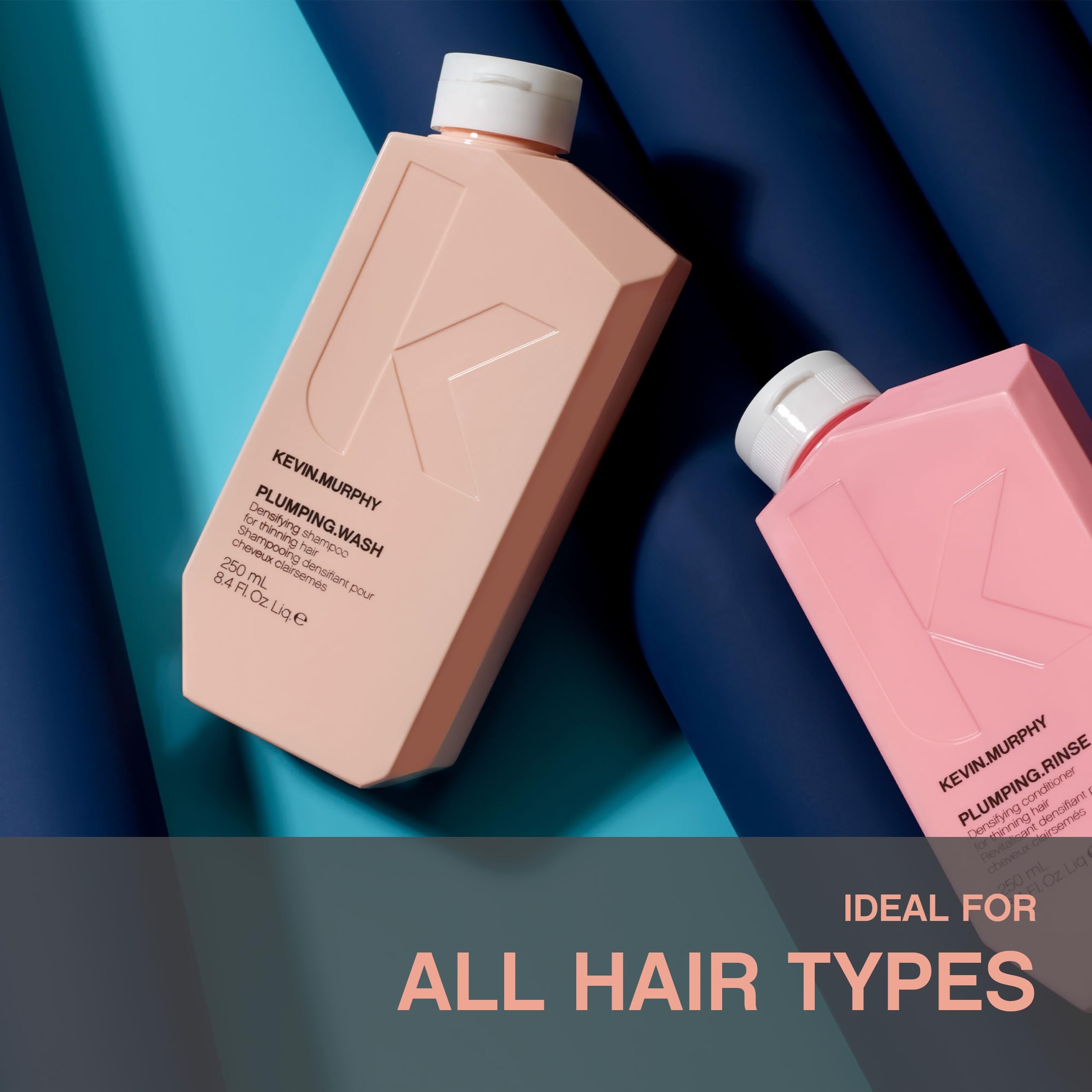 KEVIN.MURPHY Plumping.Wash – cheveux plus volumineux après rinçage et soin densifiant.