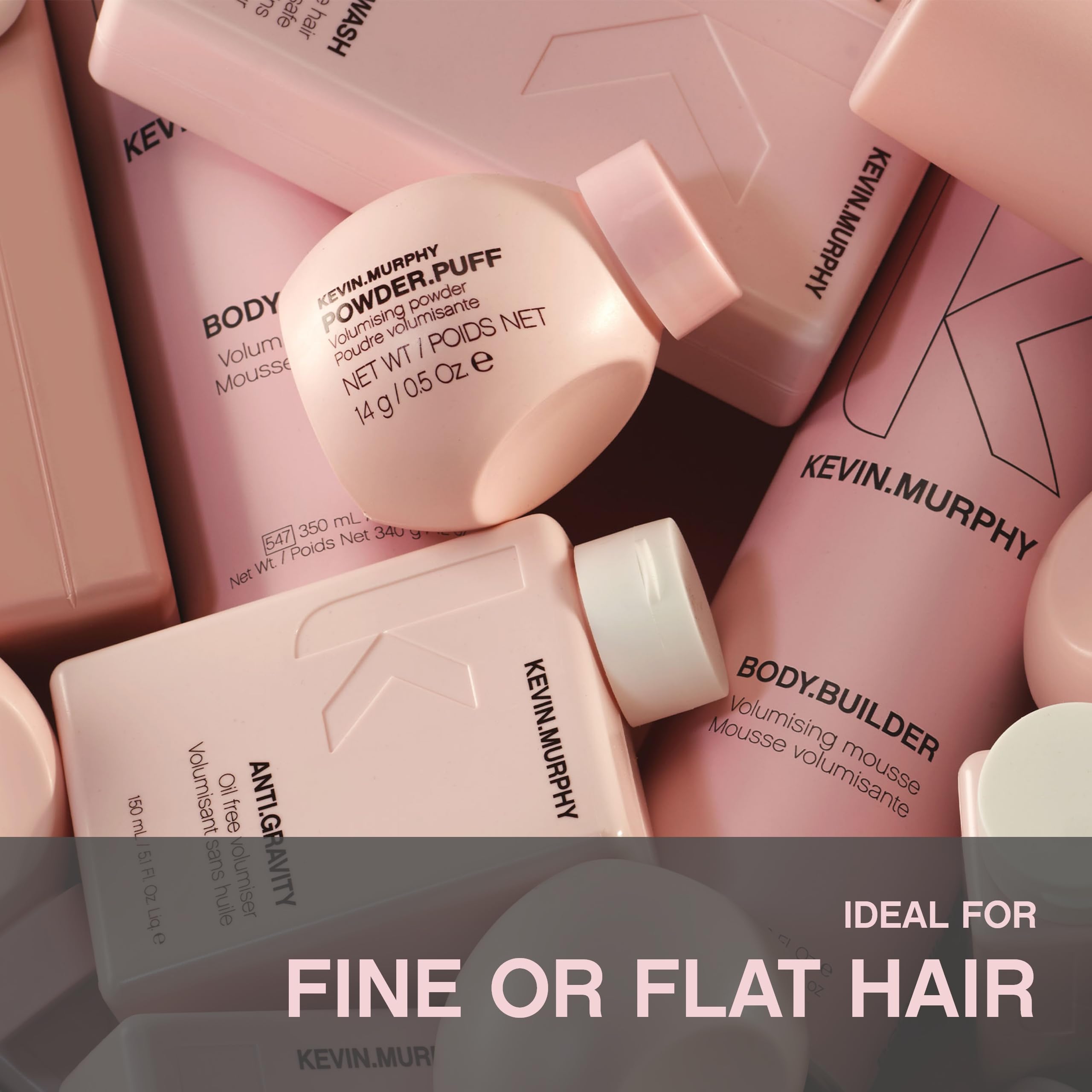 Kevin Murphy Polvo Puff: envase compacto ideal para viaje.