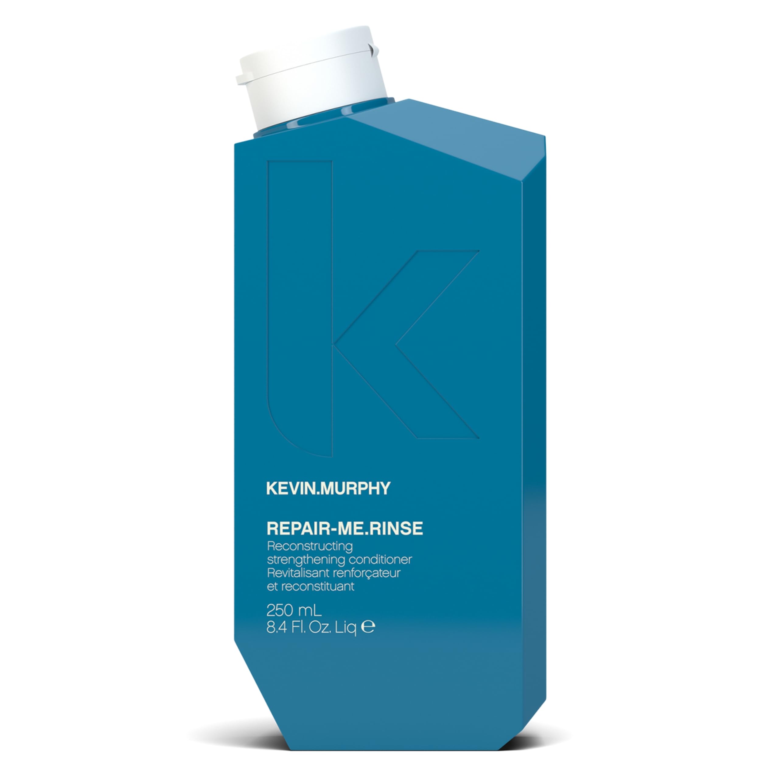 KEVIN.MURPHY Repair-Me.Rinse, botella vista desde arriba, reparación capilar y brillo.