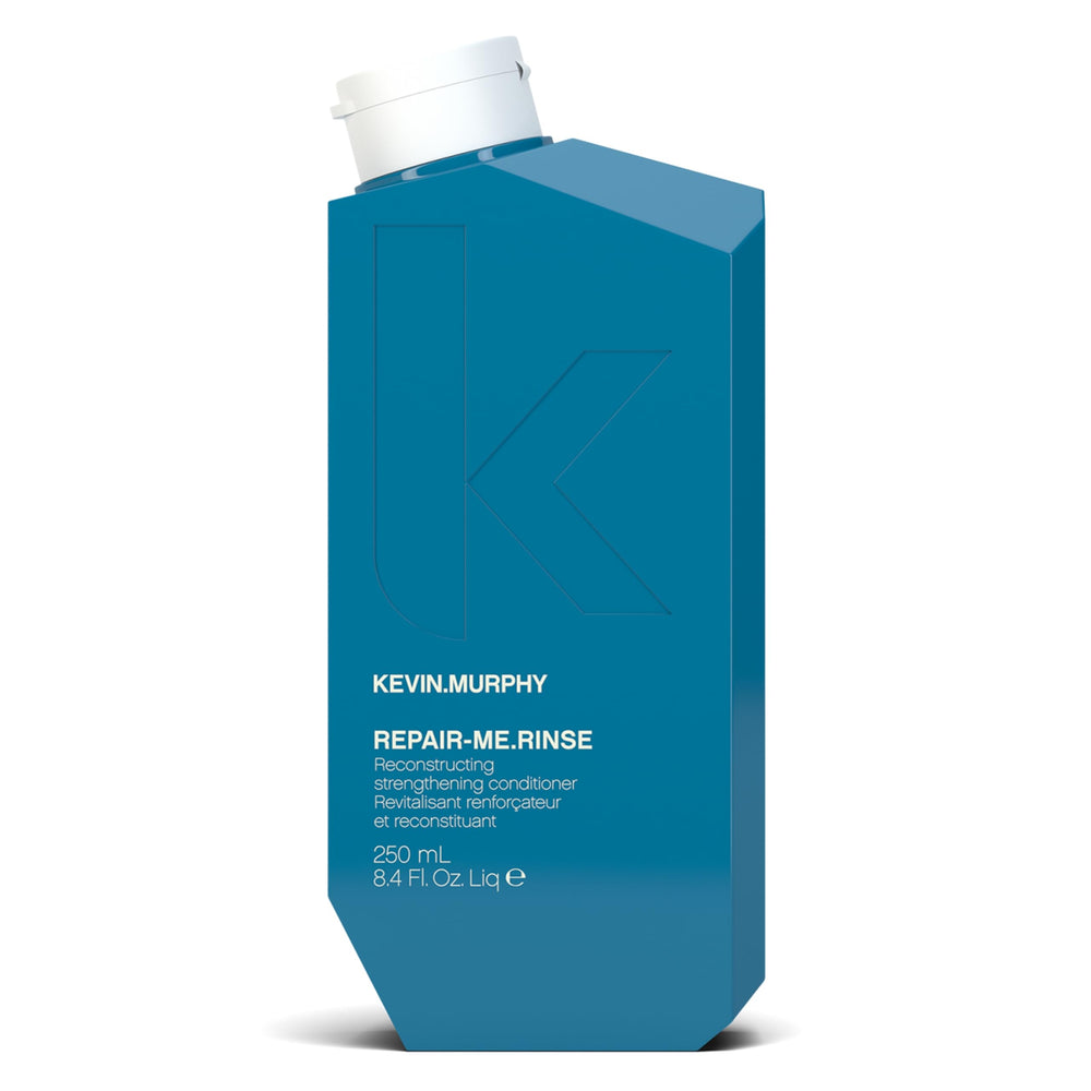 KEVIN.MURPHY Repair-Me.Rinse, botella vista desde arriba, reparación capilar y brillo.