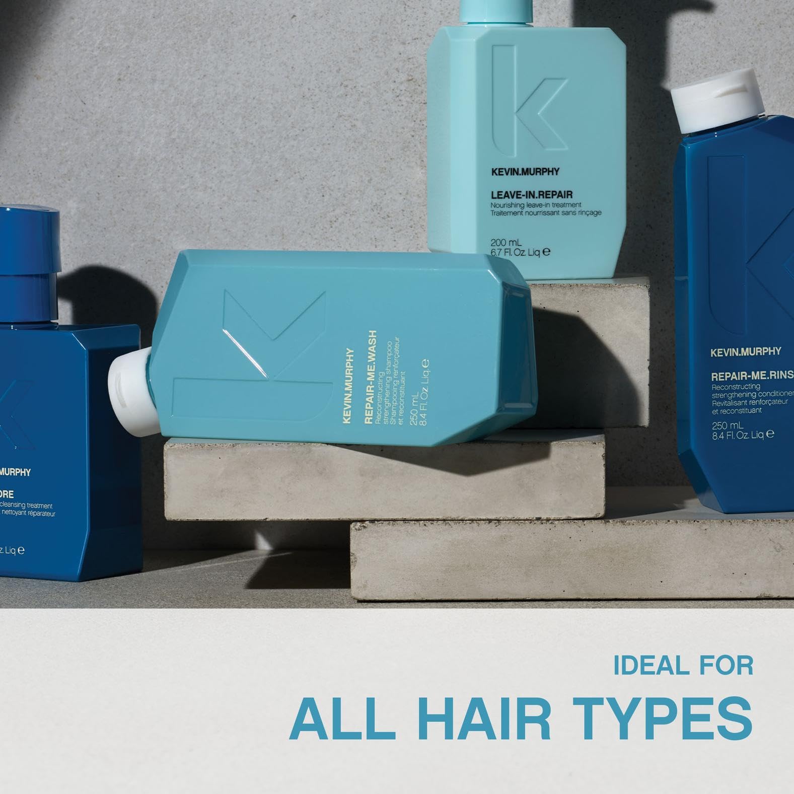 KEVIN.MURPHY Repair-Me.WASH: protéines de pois et soie visibles.