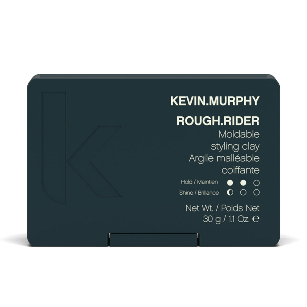 Rough.Rider de KEVIN.MURPHY: arcilla modeladora con acabado mate para peinados duraderos.