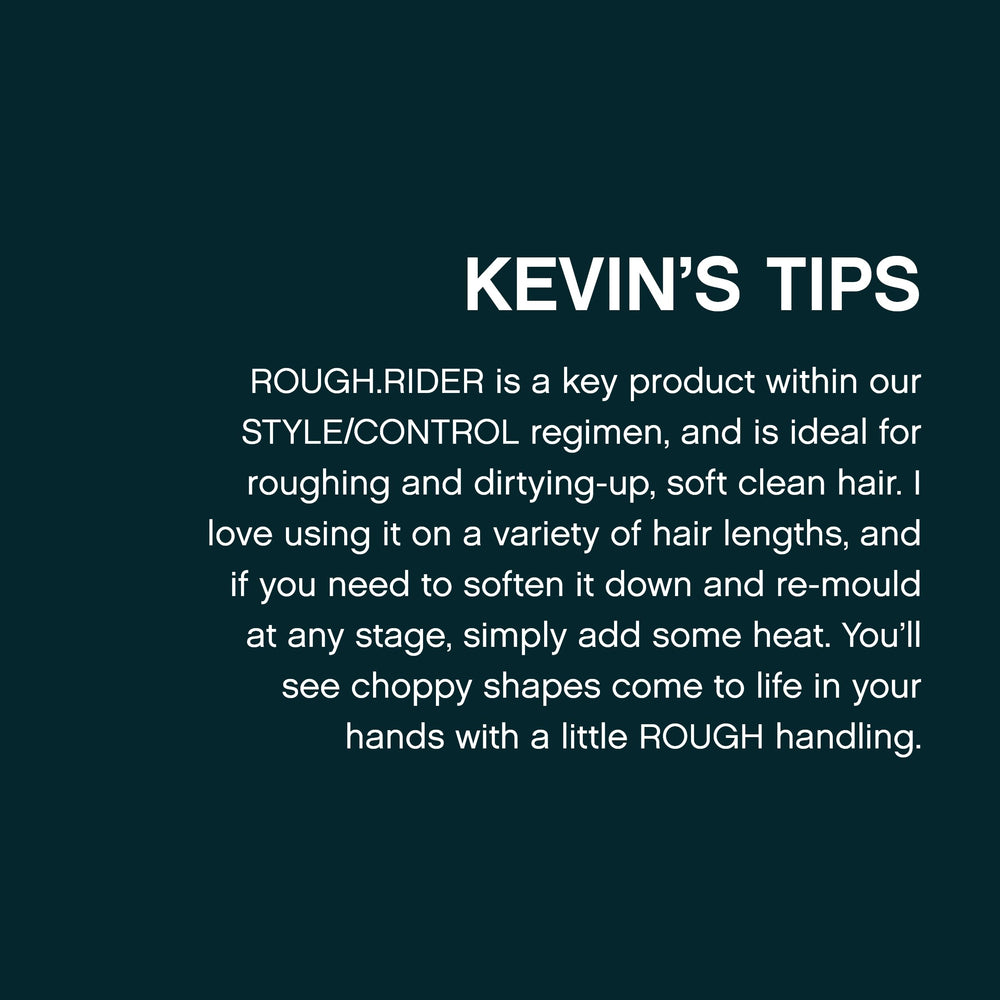 Rough.Rider: cabello más fuerte y peinables con acabado natural.