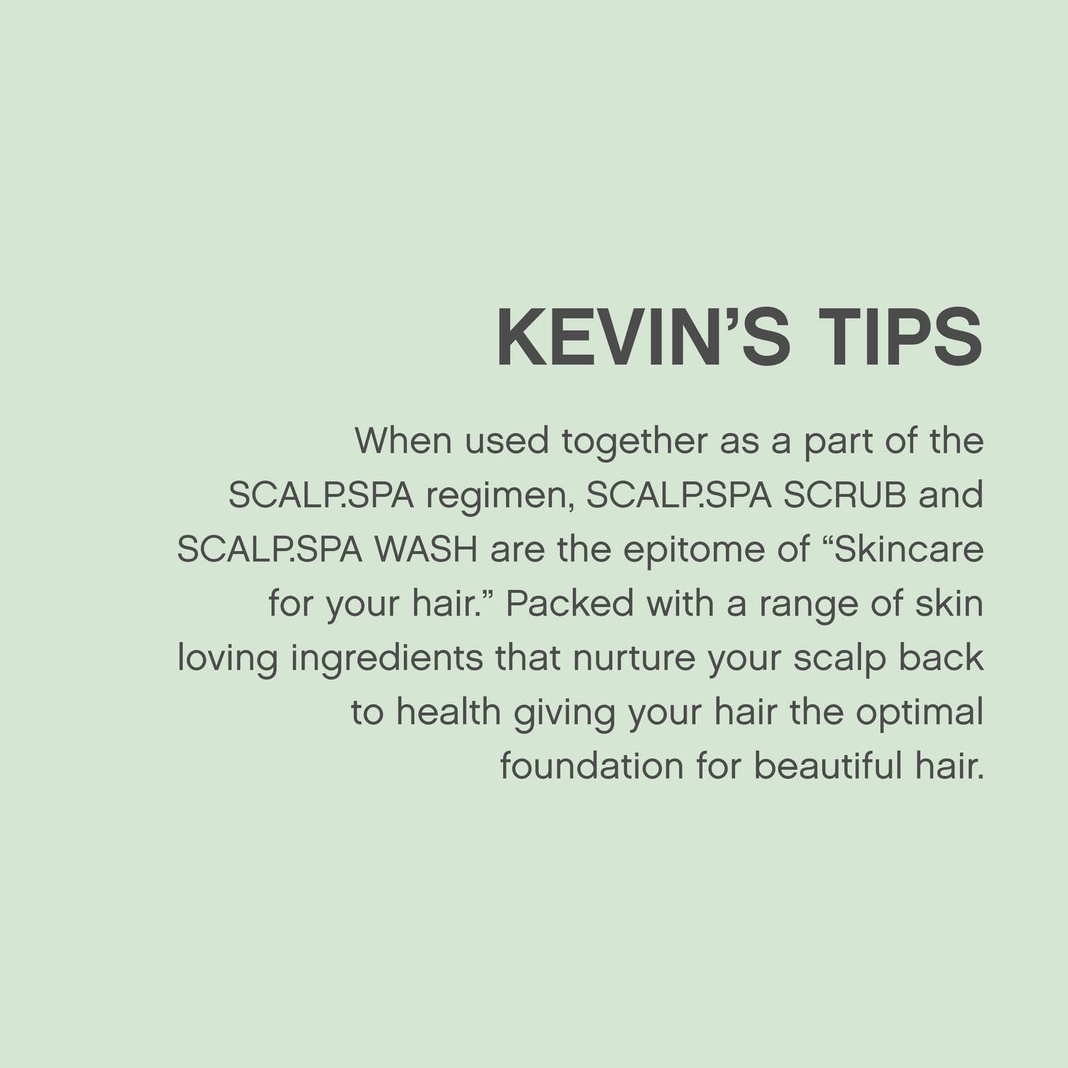 KEVIN.MURPHY SCALP.SPA WASH protege color sin perder hidratación.