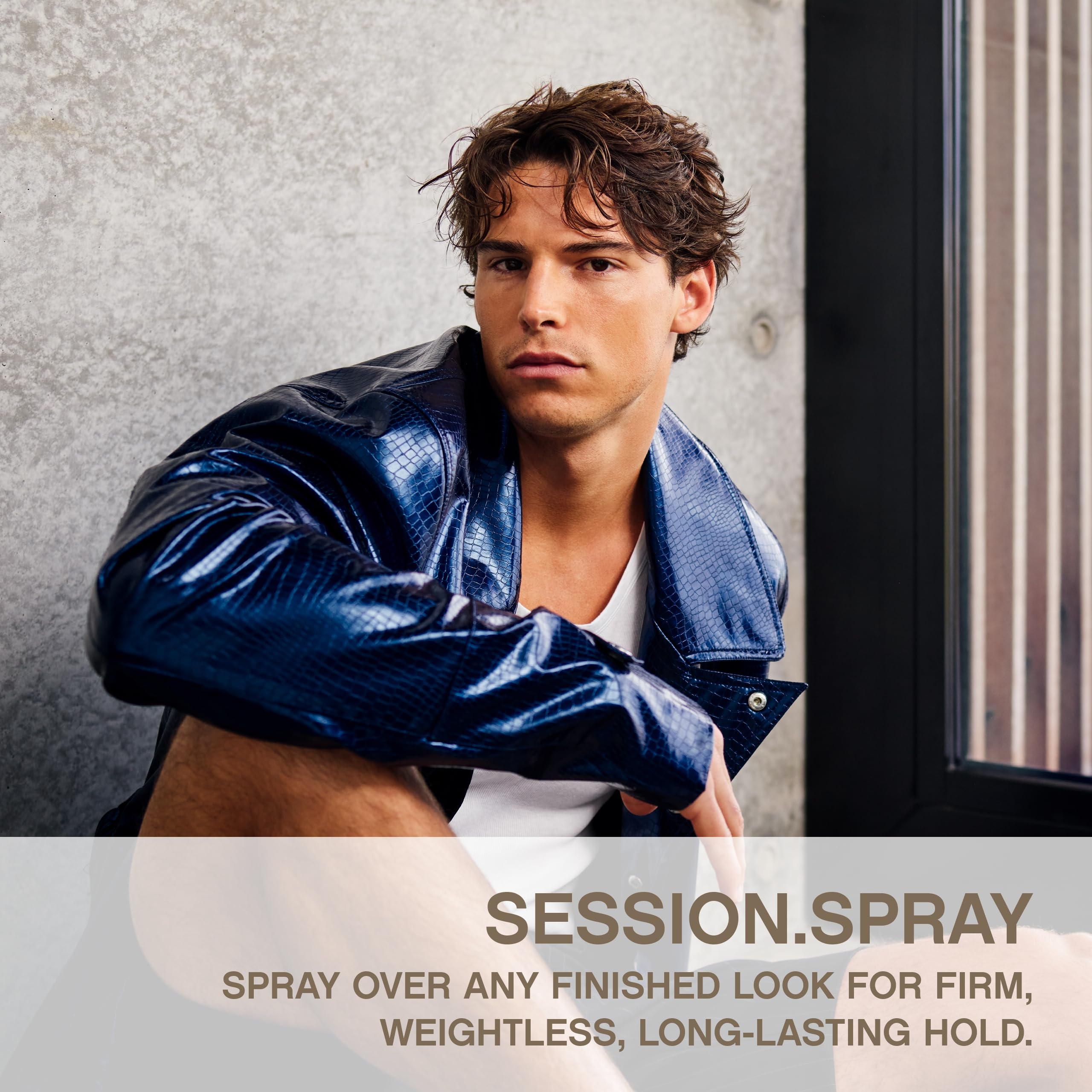 KEVIN.MURPHY SESSION.SPRAY enfoque resistencia a la humedad con acabado flexible.