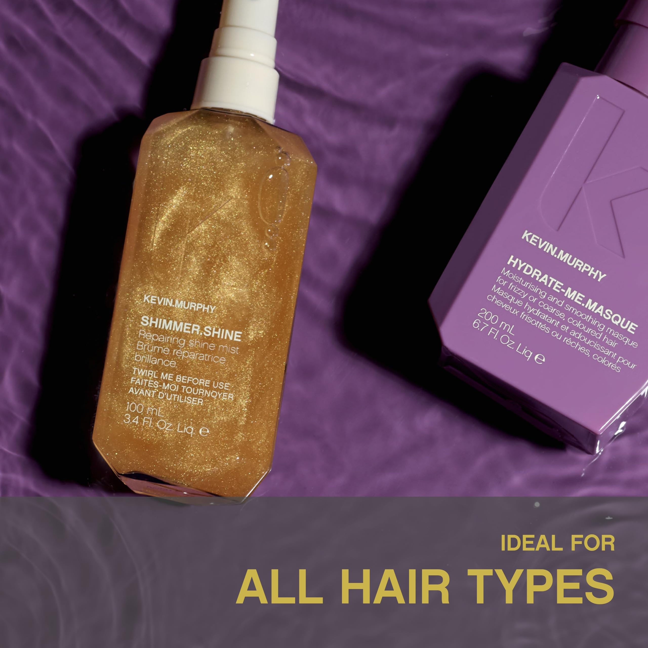 Kevin.Murphy Shimmer.Shine – Éclat-naturel: finition lumineuse sans lourdeur.