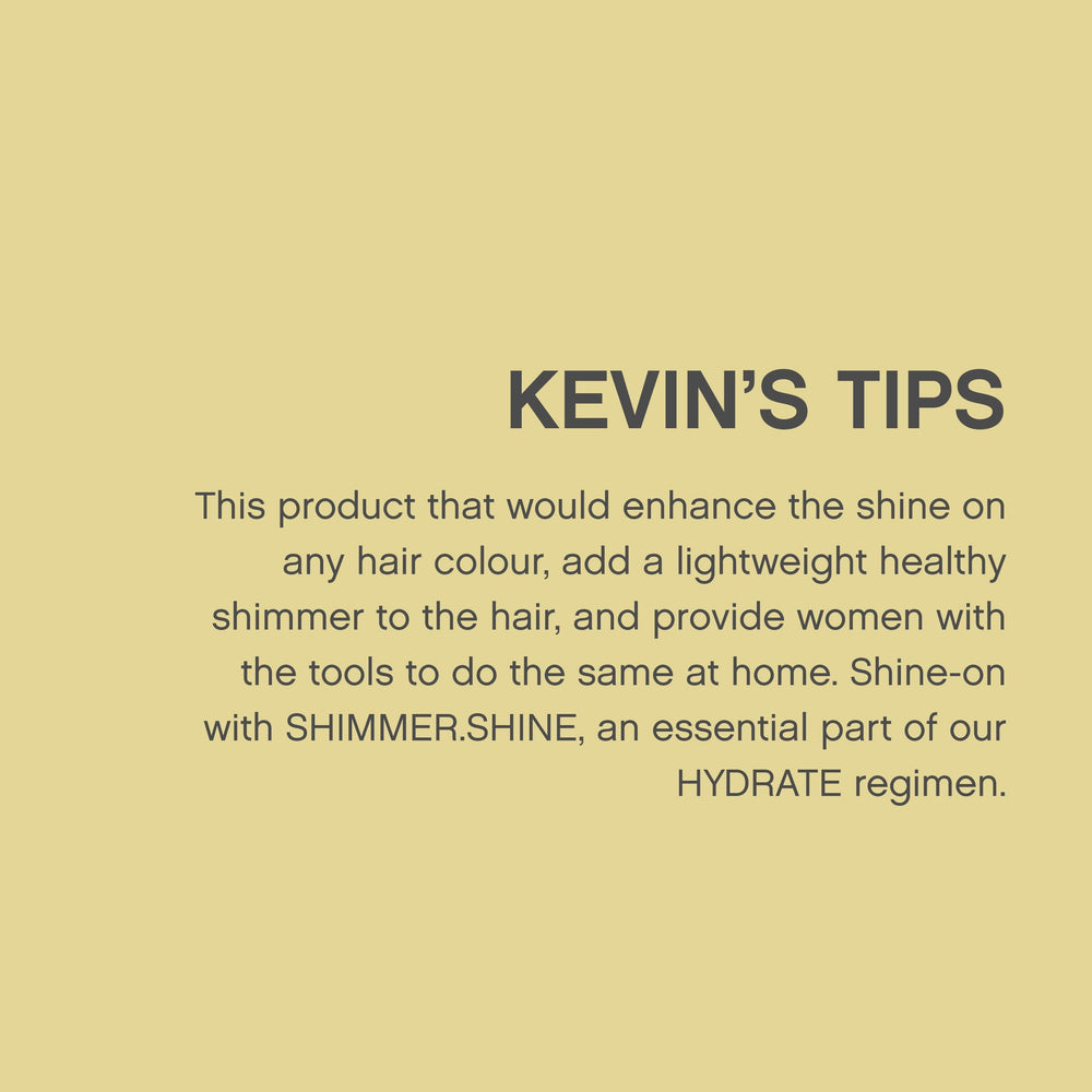 Kevin.Murphy Shimmer.Shine – Sans-sulfates: soin doux et respectueux des cheveux.