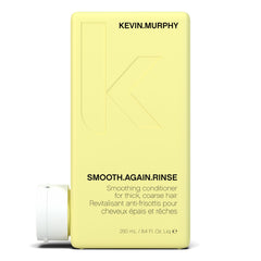 KEVIN.MURPHY SMOOTH.AGAIN RINSE sur la bouteille, douceur et brillance pour cheveux épais.