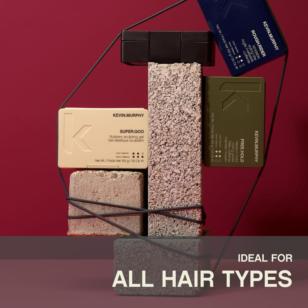 Definición de rizos y volumen con KEVIN.MURPHY SUPER.GOO.