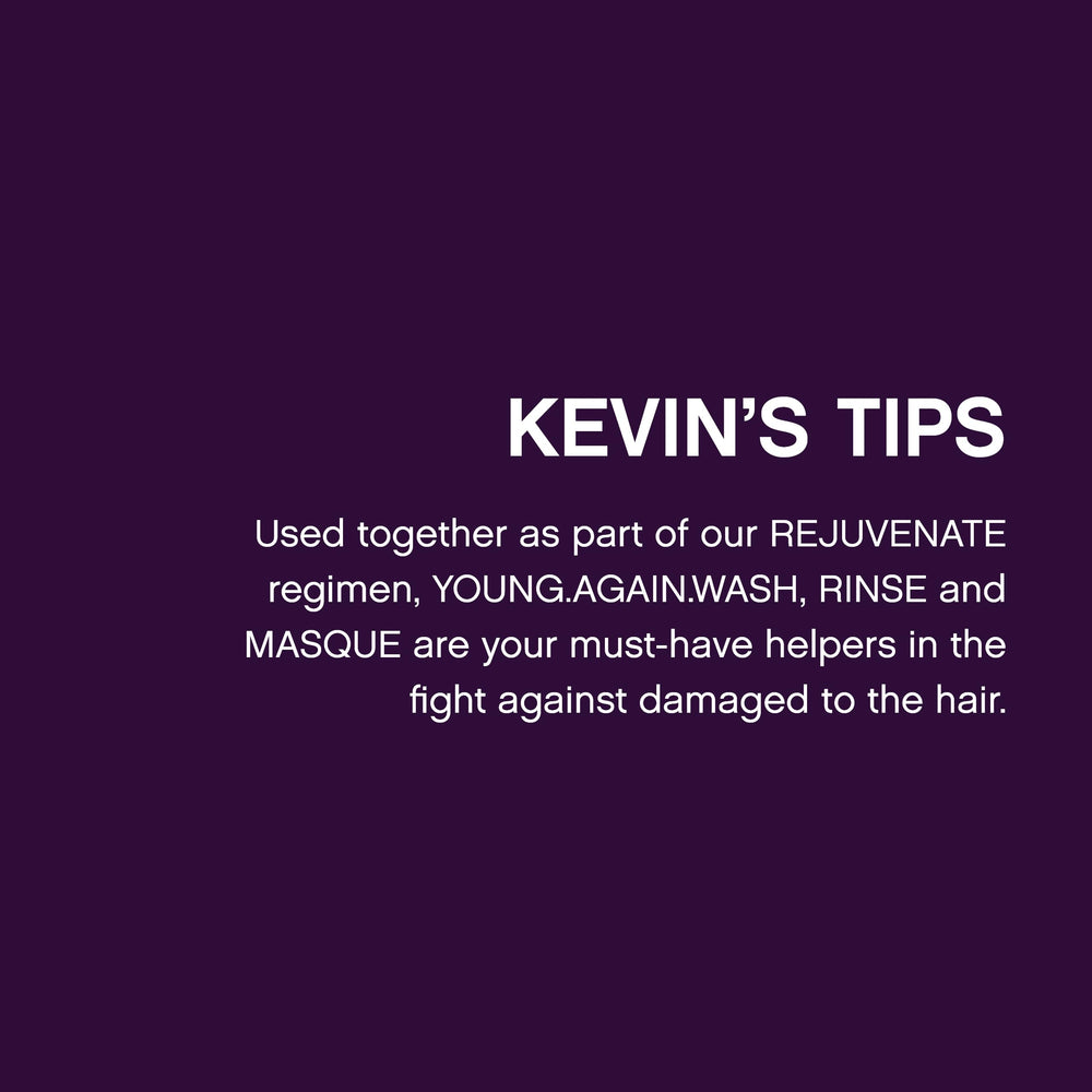 Kevin.MURPHY YOUNG.AGAIN, cuidado diario ligero sin residuos grasos.