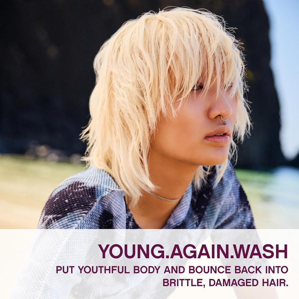 Textura cremosa de KEVIN.MURPHY Young.AGAIN.WASH para lavado suave