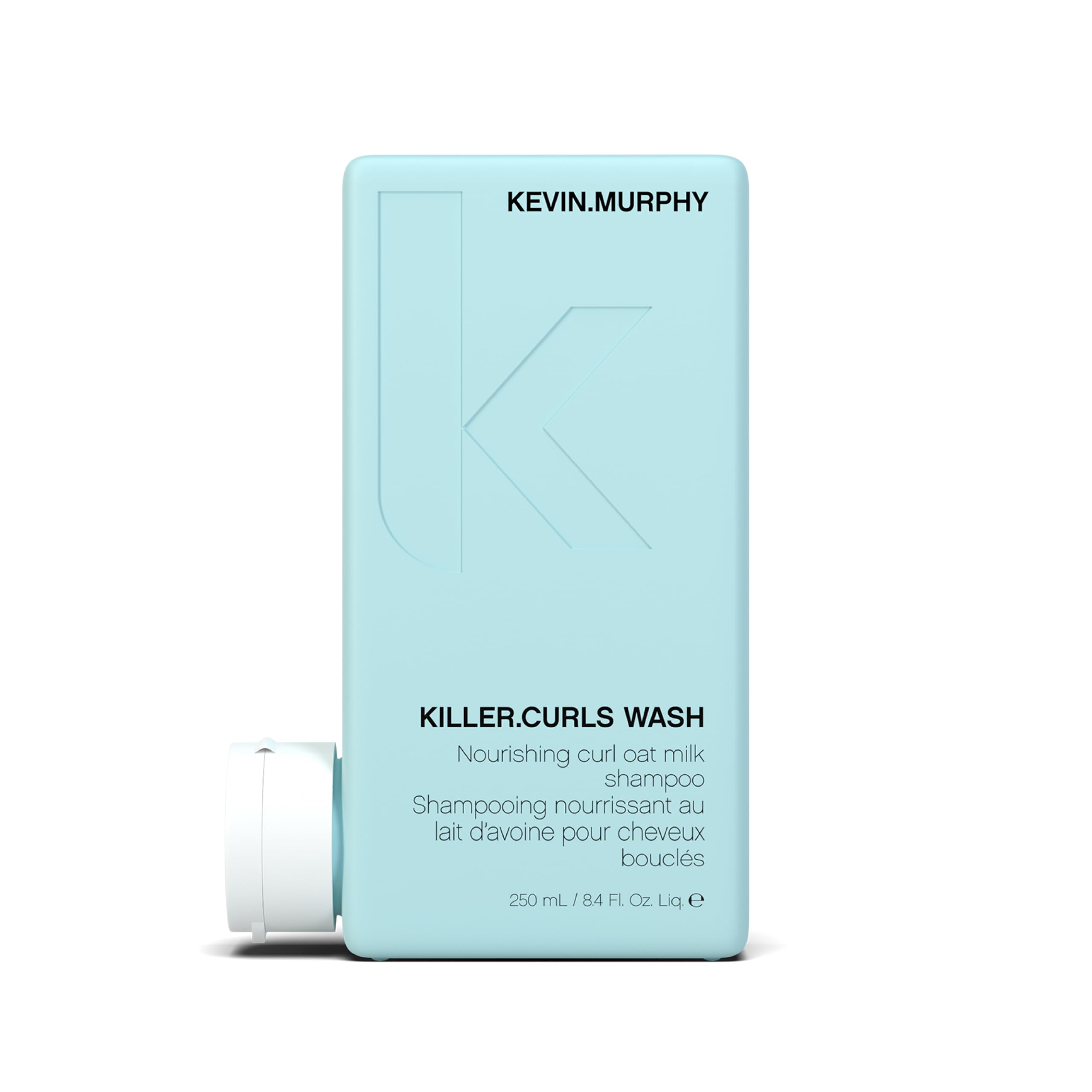 KEVIN.MURPHY Killer.Curls Wash, bote elegante para cuidado diario de rizos definidos y con color seguro