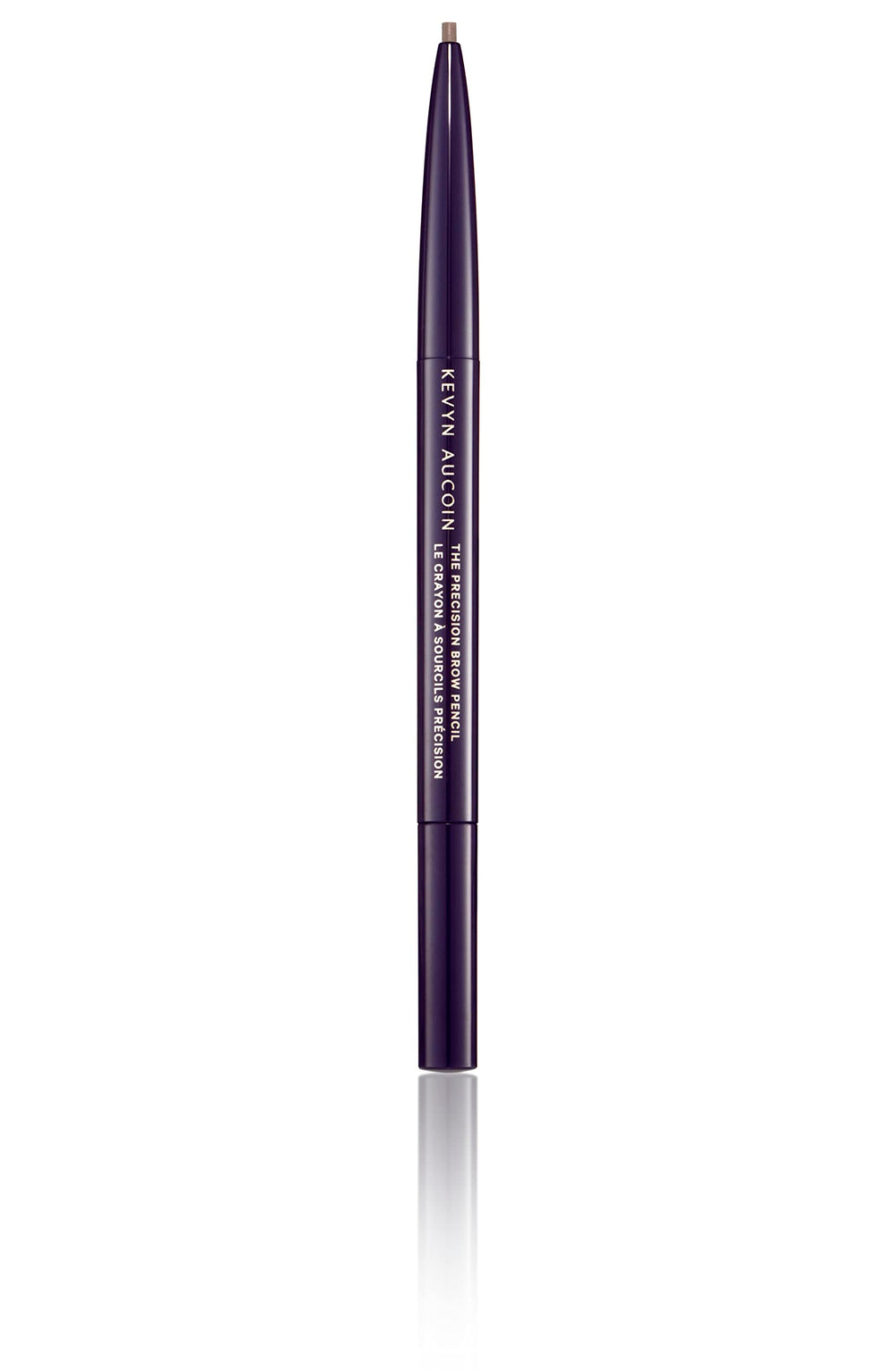 Kevyn Aucoin lapiz cejas retractil con cepillo integrado para peinar y fijar