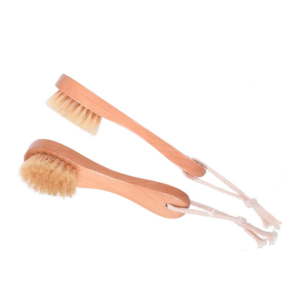 Empaque que contiene dos cepillos faciales KEWLYSEU listos para usar