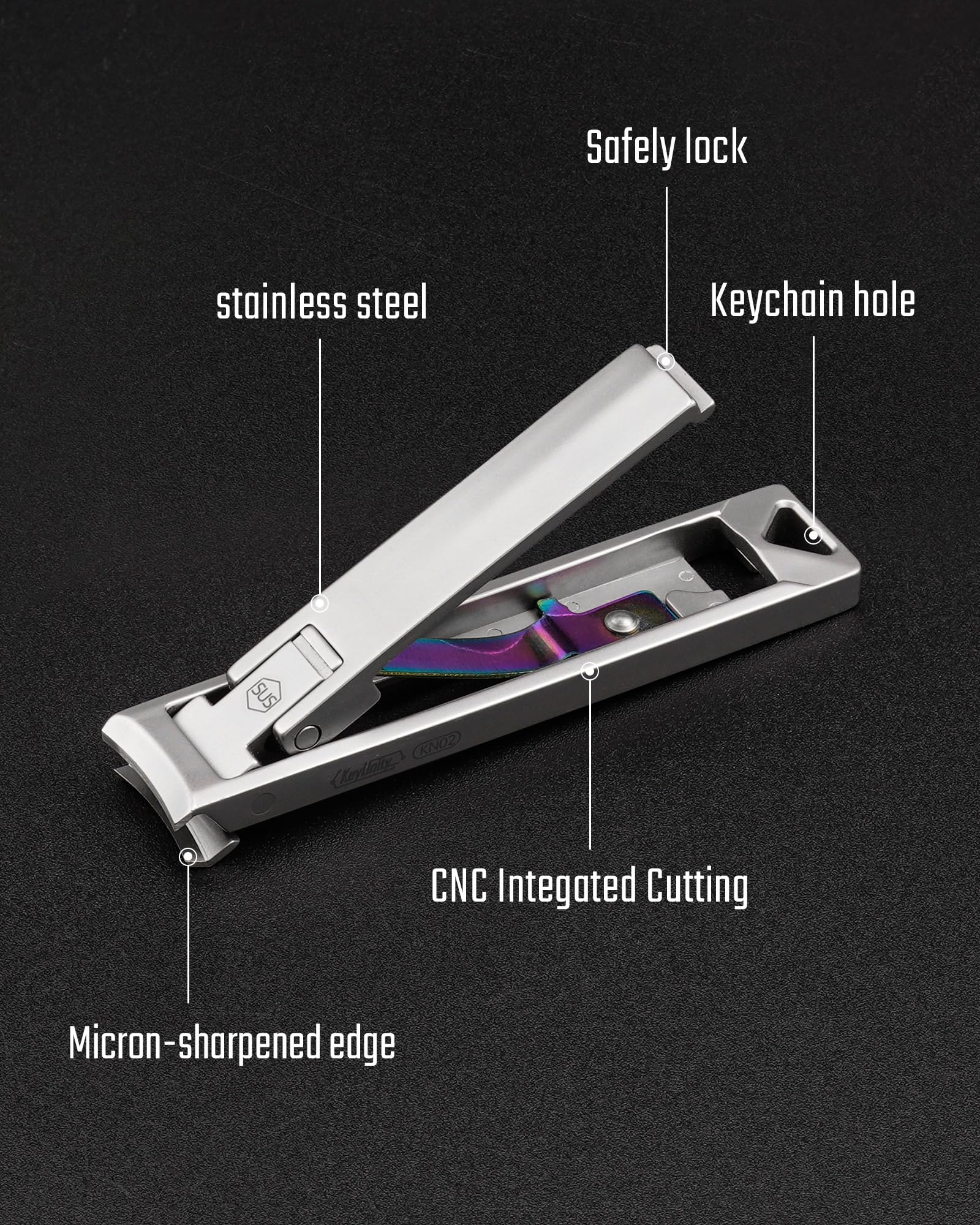 KeyUnity KN02 usos versátiles para uñas y cutículas en casa o camino