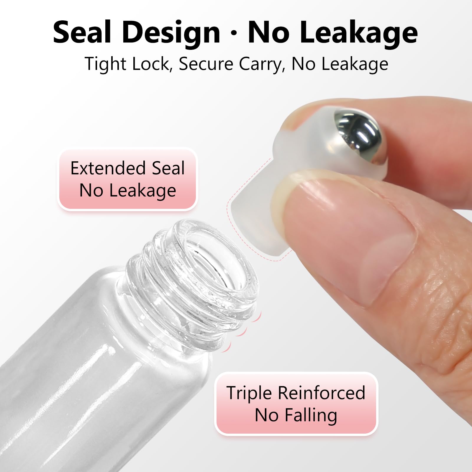 KEYWING kit-accesorios llenos dispensadores: todo lo necesario para rellenar y personalizar mezclas.