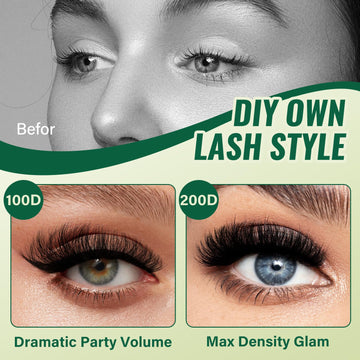 KEYYOU LASH clústeres DIY en casa sin complicaciones.