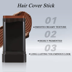 KGAJSGH crema cubriente para barba tono marrón oscuro, aspecto natural
