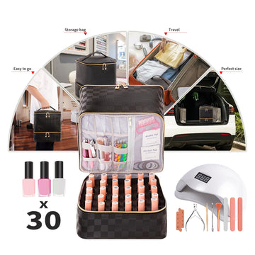 KGMCARE caja con luz uv interior para manicura precisa y eficiente.