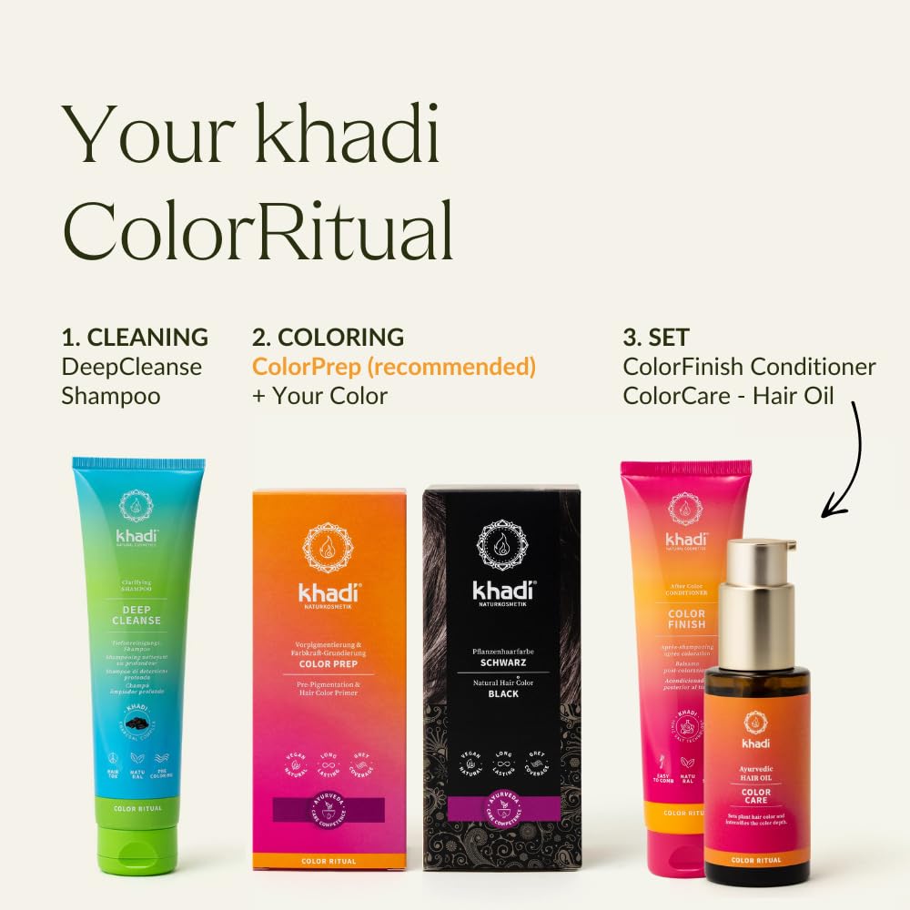 KHADI BLACK, couverture gris-cheveux, résultat sombre et équilibré.